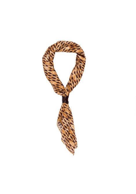 Foulard a fantasia MANUEL RITZ | MR3409TERRA